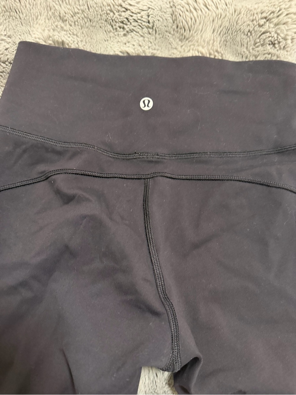 lululemon athletica Black High-Rise Bike Shorts